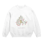 ごろりあの右手長猿 Crew Neck Sweatshirt