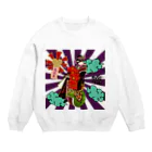 SASALILI 刺燐々の高飛車(アヴァンギャルド) Crew Neck Sweatshirt