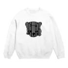 みつまめこshopのストライプ犬 Crew Neck Sweatshirt