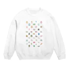 「遊園地・テーマパークが好きな人向け」グッズ【パークツアーズ オリジナル】の遊園地きぶん Crew Neck Sweatshirt