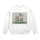 りょうくん飯店の川遊び Crew Neck Sweatshirt