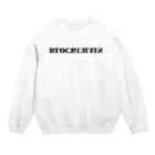 Let's blockchainのブロックチェーン Crew Neck Sweatshirt