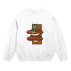 レタ(LETA)のお茶飲みサルノコシカケ Crew Neck Sweatshirt