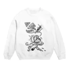 佐賀美かずやんの猫の愛 Crew Neck Sweatshirt