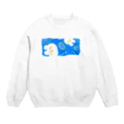 okayun.のもっちりうさぎ Crew Neck Sweatshirt