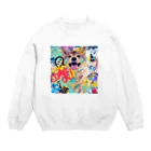 ひなたぼっこのひなたぼっこ(キーホルダー) Crew Neck Sweatshirt