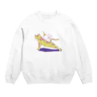 オグチヨーコの猫のびーー鳥スサーー Crew Neck Sweatshirt