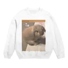 ウサ王の垂れ耳 Crew Neck Sweatshirt