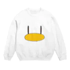 ちいこあひるSHOPのアヒるグッズ Crew Neck Sweatshirt