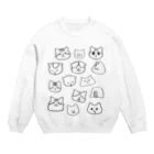 ふわにゃんshopのネコチャンズ Crew Neck Sweatshirt