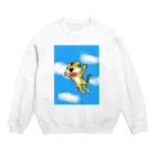 DaNの空飛ぶ虎 Crew Neck Sweatshirt