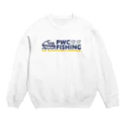 PWC FISHINGフォトコンテストのPWC FISHING（青色ロゴ） Crew Neck Sweatshirt