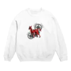 「楽がき工房」２号店のAIBO 其の弐 Crew Neck Sweatshirt