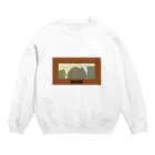 BADCAT GOODS SHOPの盗み食いシルエット Crew Neck Sweatshirt