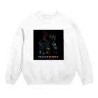 momomonoのSCRATCH ART_PARTY TIME Crew Neck Sweatshirt