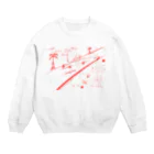 S2kun ハートくん SHOPのハートくんlife Crew Neck Sweatshirt