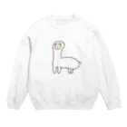 pojistaのモフモフアルル Crew Neck Sweatshirt