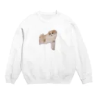 ふうまくんのお店のおねむなふうまくん Crew Neck Sweatshirt