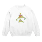 KidsArtの【子どもの絵】クリスマスツリー Crew Neck Sweatshirt