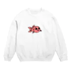 ねずみさんのブティックの出目金 Crew Neck Sweatshirt