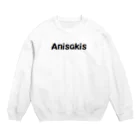 アメリカンベース のAnisakis  寄生虫　激痛 Crew Neck Sweatshirt