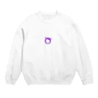 Nadeshiko888の茅の輪　紫 Crew Neck Sweatshirt