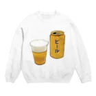 脂身通信Ｚの缶ビール_230325 Crew Neck Sweatshirt