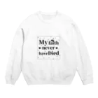 EpocherishのMy Faith 🍒ランダムドット柄 Crew Neck Sweatshirt