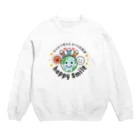 happy smileのhappy smile オリジナルグッズ Crew Neck Sweatshirt