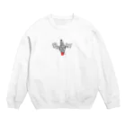 ずぅちゃんねるStoreのぽーーう！ Crew Neck Sweatshirt