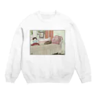 Usamaruのカントリールームのねむねむうさぎ Crew Neck Sweatshirt