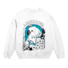 ろう飼い主のLUCKY BIRD Crew Neck Sweatshirt