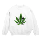 脳みそドリアの大麻衣奈 Crew Neck Sweatshirt