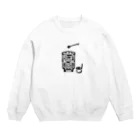 フィッシング&サウナの和ロウリュ Crew Neck Sweatshirt