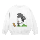 きくら (kikura)の聖徳大使さん Crew Neck Sweatshirt