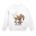 ｃｏｒｏｍｏ@ポケ活他色々のトゥーンベリーズ「ウイッシュピース」と「アイドリングベリー」 Crew Neck Sweatshirt