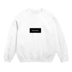 fdy.incのLifesucks_white Crew Neck Sweatshirt