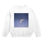 lisa444444のはっち Crew Neck Sweatshirt