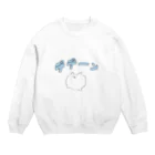 うる。のデデーンねこたん Crew Neck Sweatshirt