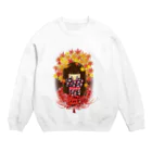 Drecome_Designの曼殊沙華少女 Crew Neck Sweatshirt