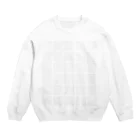 kirukusuriのカタカムナ５首グラフィック Crew Neck Sweatshirt