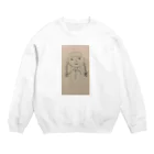 sasacoofiの顔 マルコ Crew Neck Sweatshirt