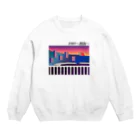 膝舐め・ショッピングセンターの1989〜熱海〜 Crew Neck Sweatshirt