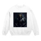 AI-assembleの百獣の王ライオン侍 Crew Neck Sweatshirt