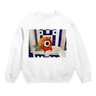 化けわらじ工房のお風呂わらじ Crew Neck Sweatshirt