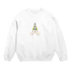 サウナの洋服屋さんのととのい合掌 Crew Neck Sweatshirt