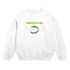 ねこふく茶屋のかしわねこ《Ｂ》 Crew Neck Sweatshirt