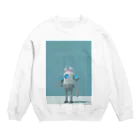 Happy Paint ShopのVoxelArt-ROBOT- Crew Neck Sweatshirt