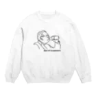 ニポトレ本舗☆投資家とトレーダーに捧ぐの投資の神様（がいると仮定したら） Crew Neck Sweatshirt