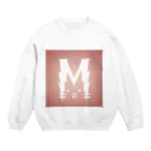 窓猫🪟🐈‍⬛マドリーヌE^••^Eの窓猫グッズ Crew Neck Sweatshirt